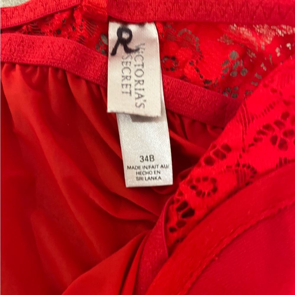 Victorias Secret Red Teddy - Picture 2 of 4